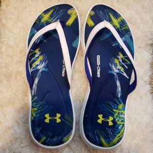 Under Armour flip flops